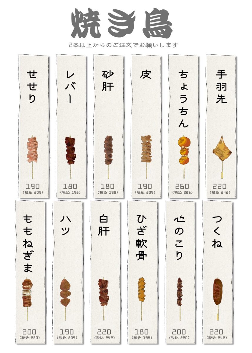 メニュー